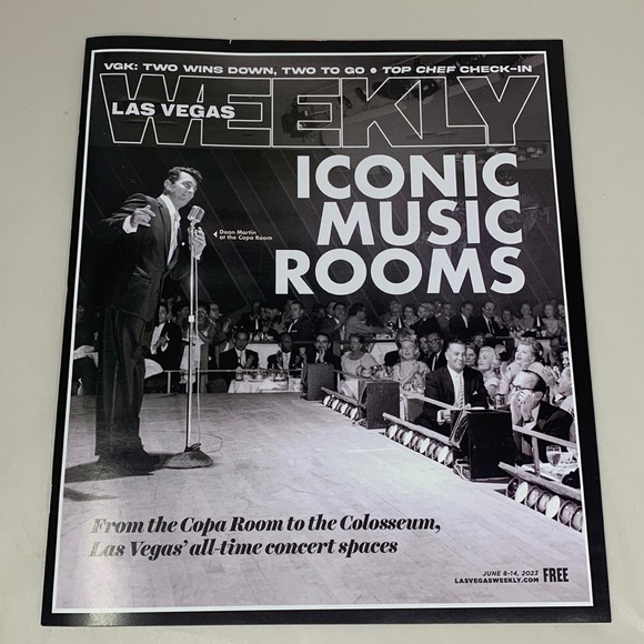 unbranded Other - Iconic Music Rooms Las Vegas Weekly Paper Magazine used Lucy Ball on cover